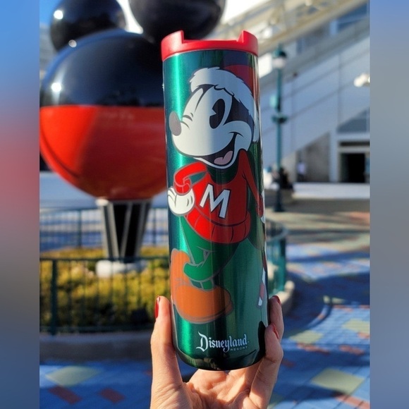 MICKEY Mouse Disneyland Stainless Steel Christmas Tumbler - Picture 2 of 3